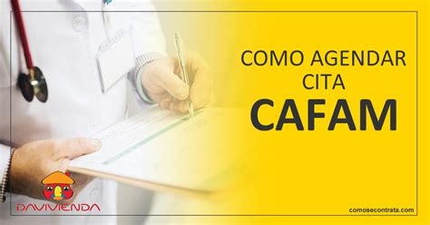 pagina de cafam para sacar citas|Citas Médicas 